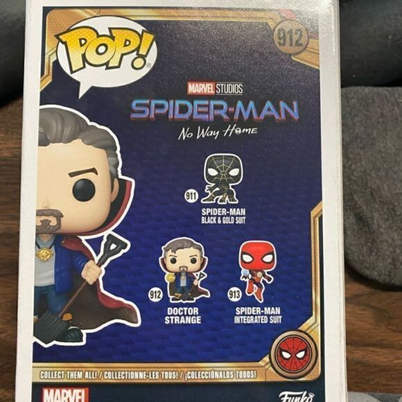 Funko Pop! Marvel: Spider-Man: No Way Home - Doctor Strange Vinyl Bobblehead - Picture 7 of 7